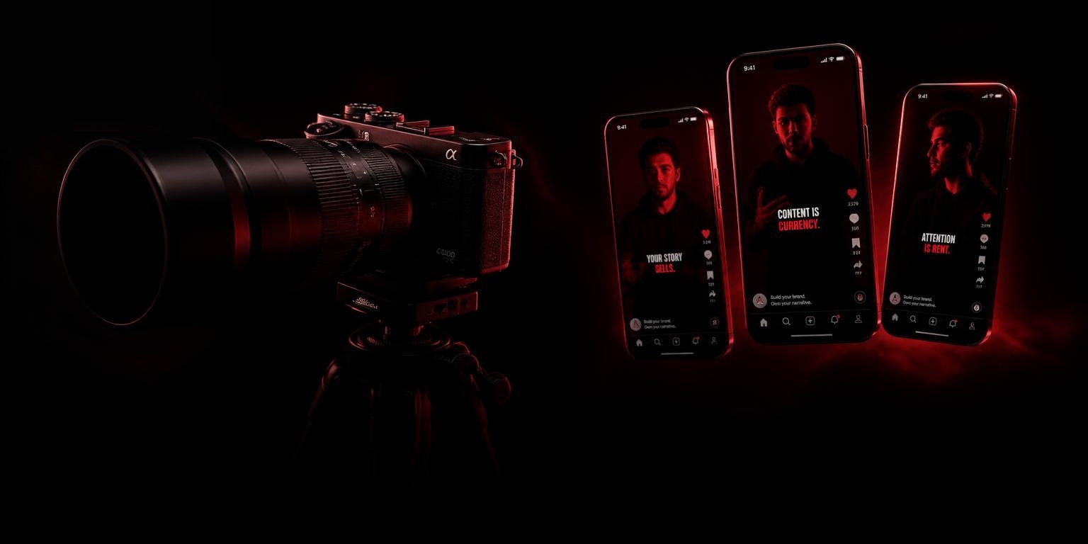 Cinema camera and short-form vertical video screens