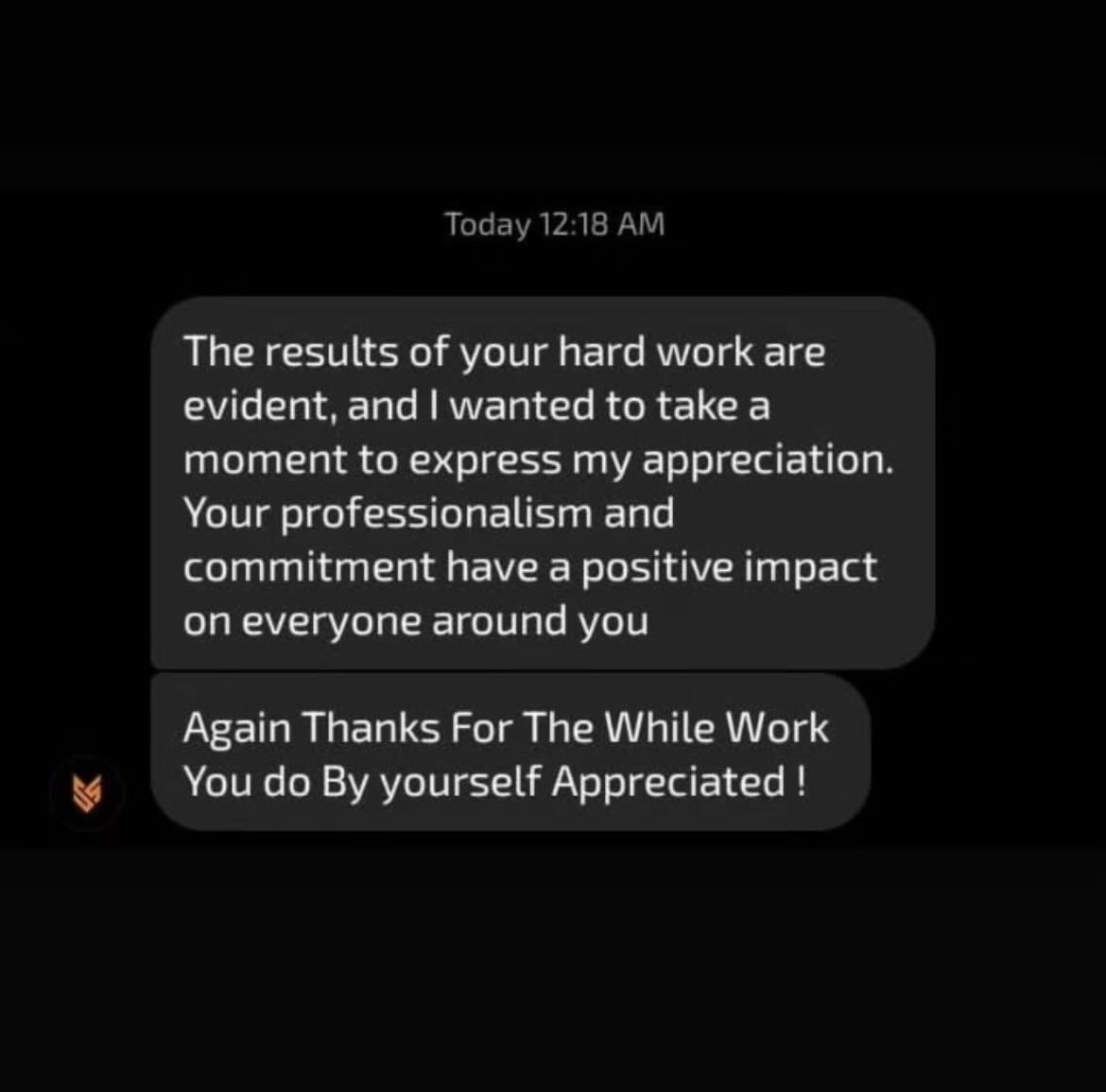 Testimonial from Verified Client